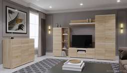 Гостиная «Гретта» Дуб Сонома, Композиция 12 (Памир)