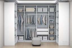 Гардеробная «Иннэс-7» Модульная Набор 2 без фасадов