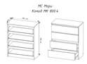 Комод «Мори» МК 800.4 (ДСВ) в Нижнем Новгороде фото 5