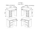 Письменный стол «Мори» МС-6 (ДСВ) в Нижнем Новгороде фото 3