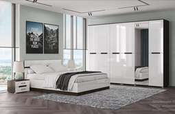 Модульная спальня «Вегас» комп.4 (Горизонт)