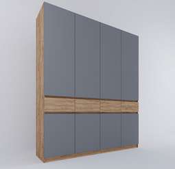 Шкаф 4-х ств. «Турин» (ВВР)