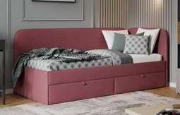 Кровать «Молли» с мягкой обивкой тип 1 (800 и 900) ТриЯ